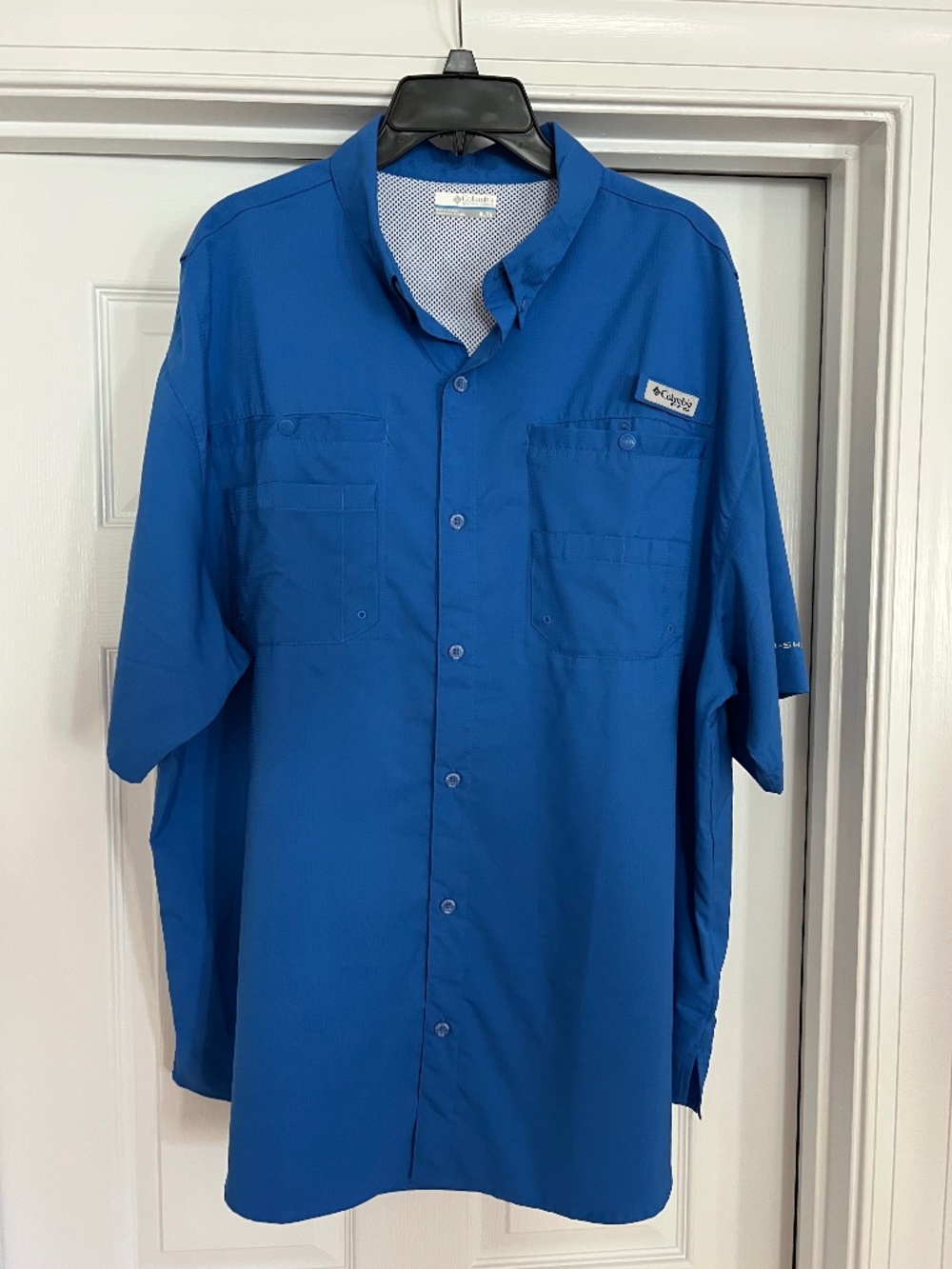 Columbia PFG Short Sleeve Fishing Shirt Mens XL